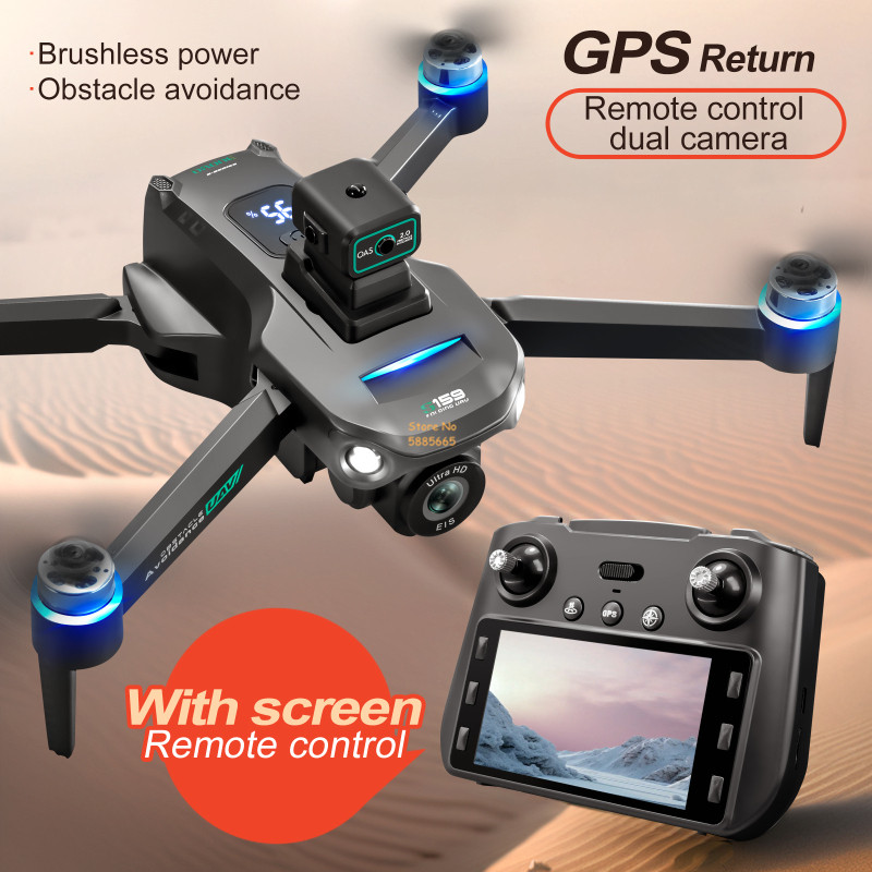 Drone Kf Rc - 8K Dual Camera 5G WIFI FPV