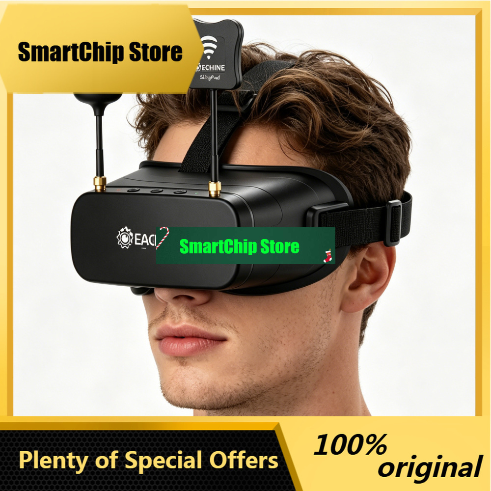 Fpv Goggles Headset - SmCpEachine EV800DM Varifocal 5.8G 40CH Diversity