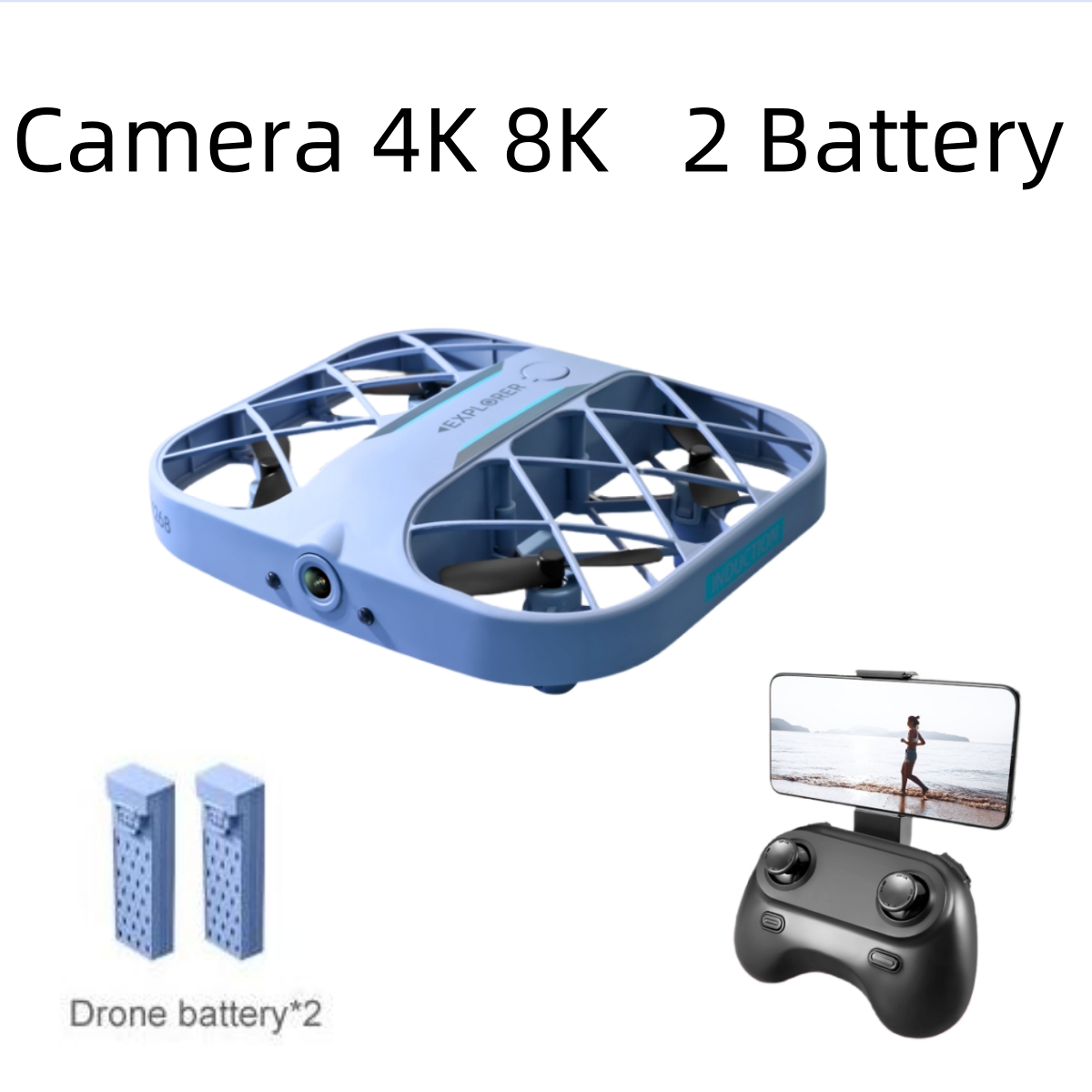 Drone Kf Rc - JJRC H107 FPV RC Drone with