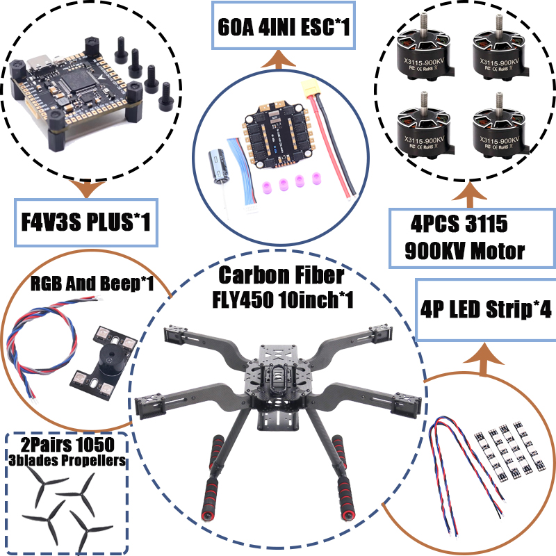 B-CUBE Open Source New Smart D - Heavy Lift Drone Frame review and price