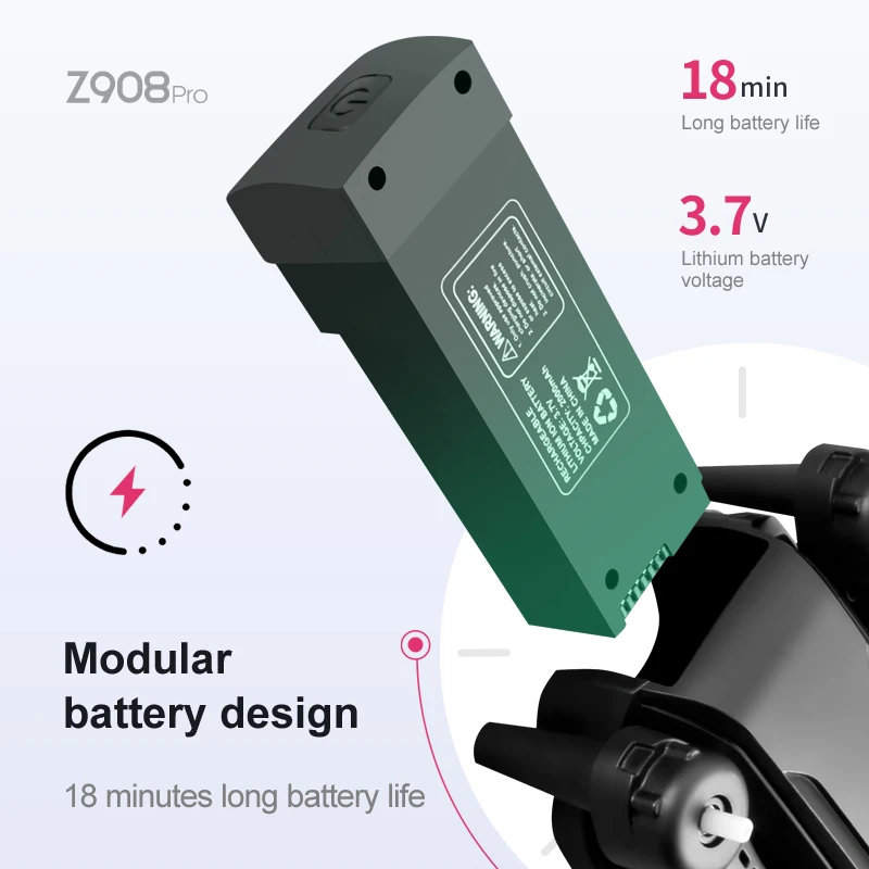 Z908 Pro Max Dron Battery 3.7V - Drone Rc Pro 2 review and price