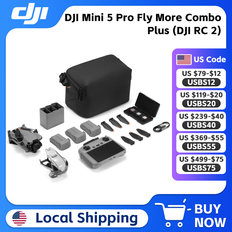 DJI Mini 5 Pro Fly More Combo  - Drone Dji Rc Mini 3 Pro review and price
