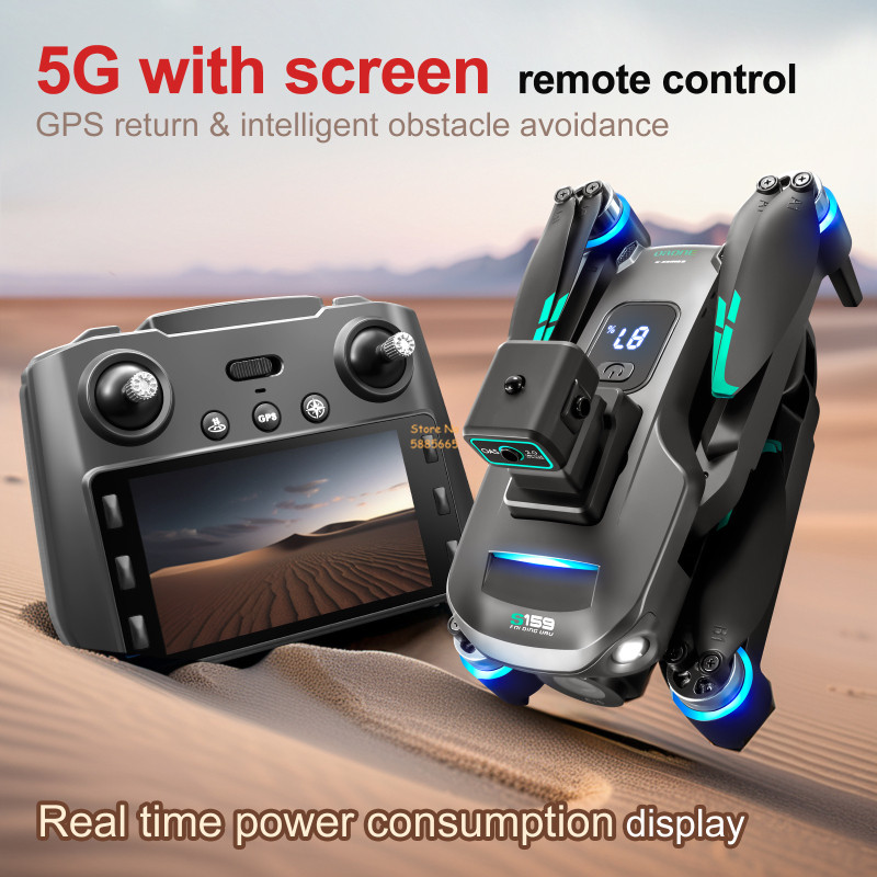 8K Dual Camera 5G WIFI FPV Rem - Drone Kf Rc review and price