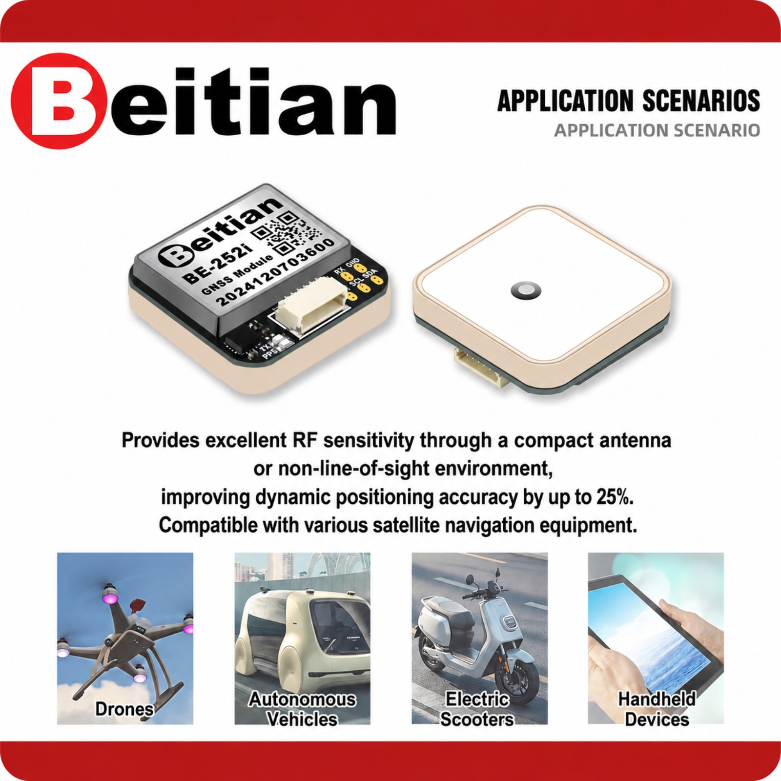 Beitian M10 Triple Mode GNSS C - Gps Module Drone review and price