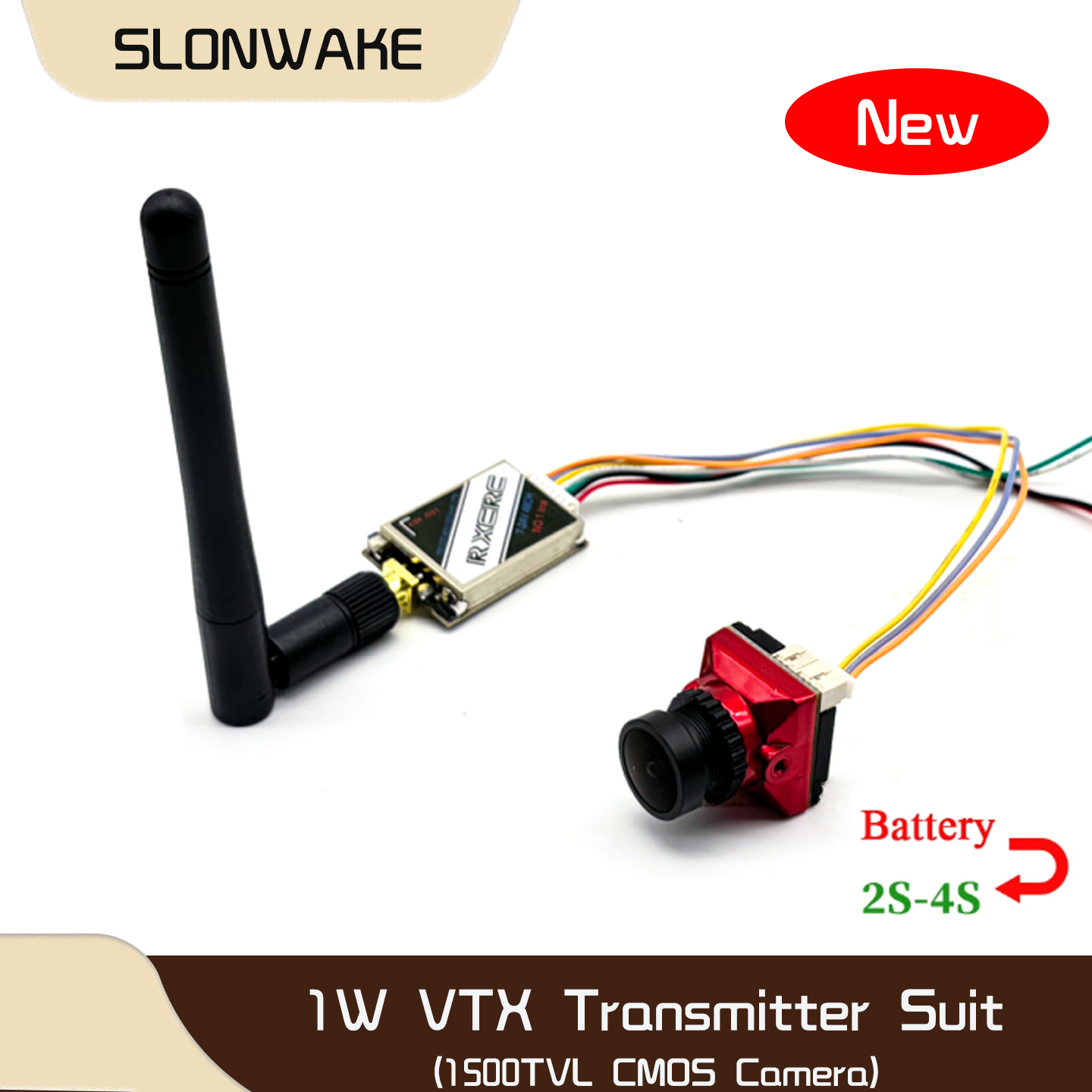 SLONWAKE  5.8G 48CH 1W VTX 100 - Drone Rc Remote review and price
