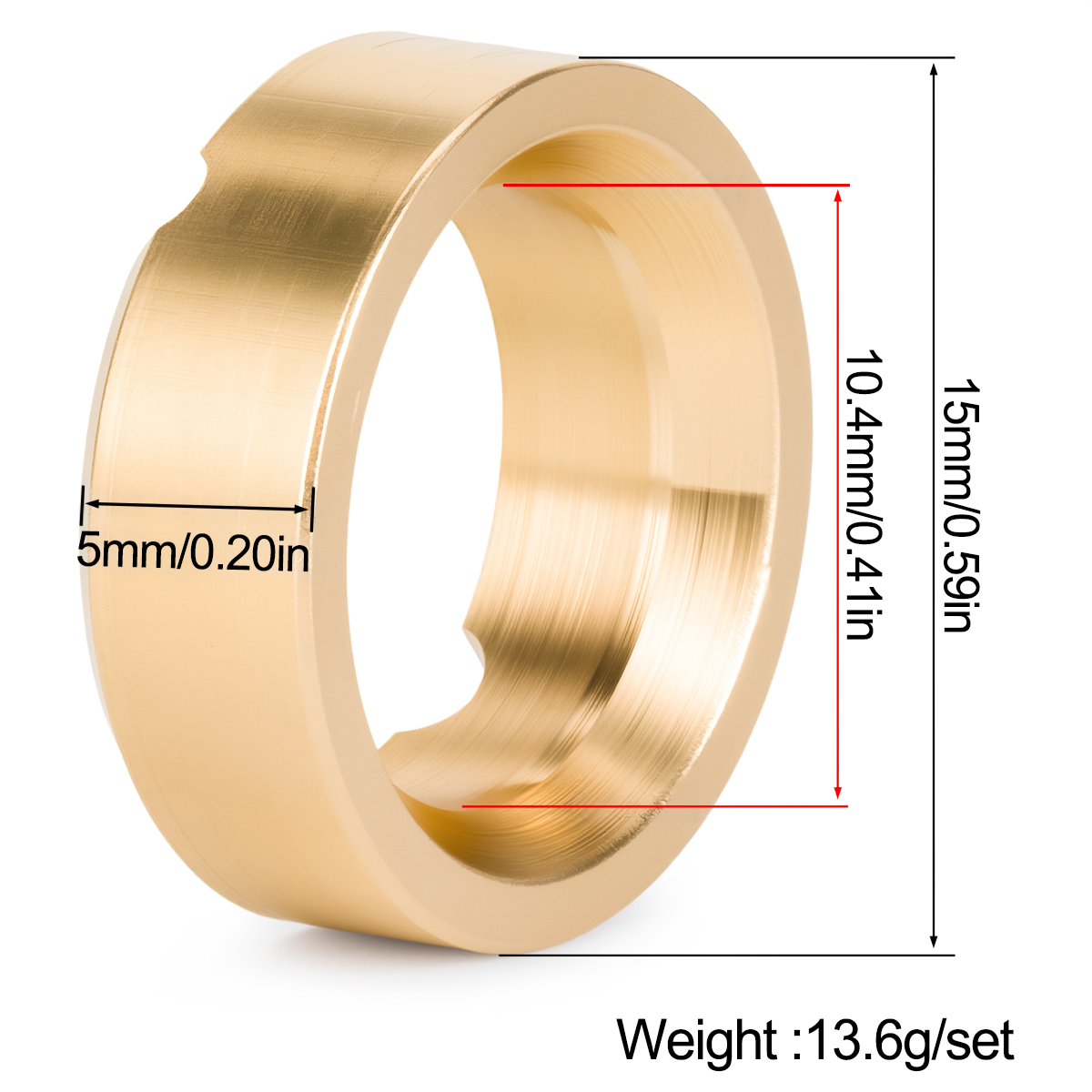 4Pcs Brass Wheel Weights Fit 0 - Rc Rock Crawler review and price