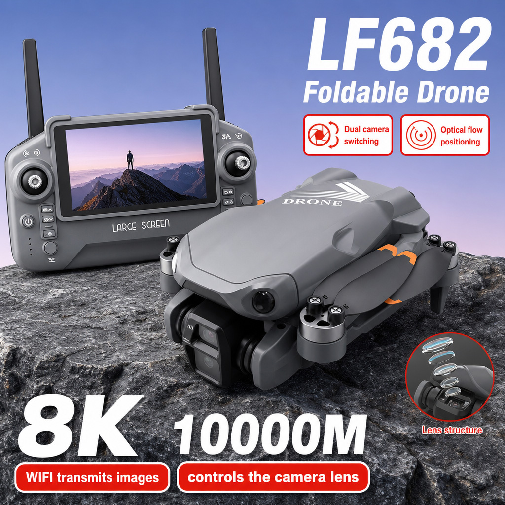 Aerial Photo LF682 Drone 8K HD - Drone Rc Pro 2 review and price