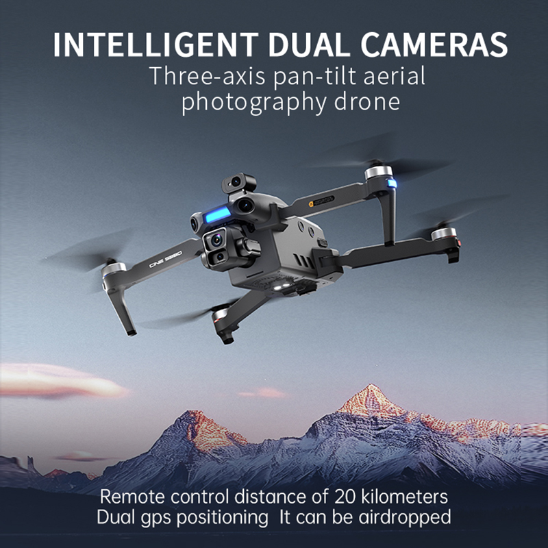 2026 New 8K Dual Camera Drone  - Gps Module Drone review and price