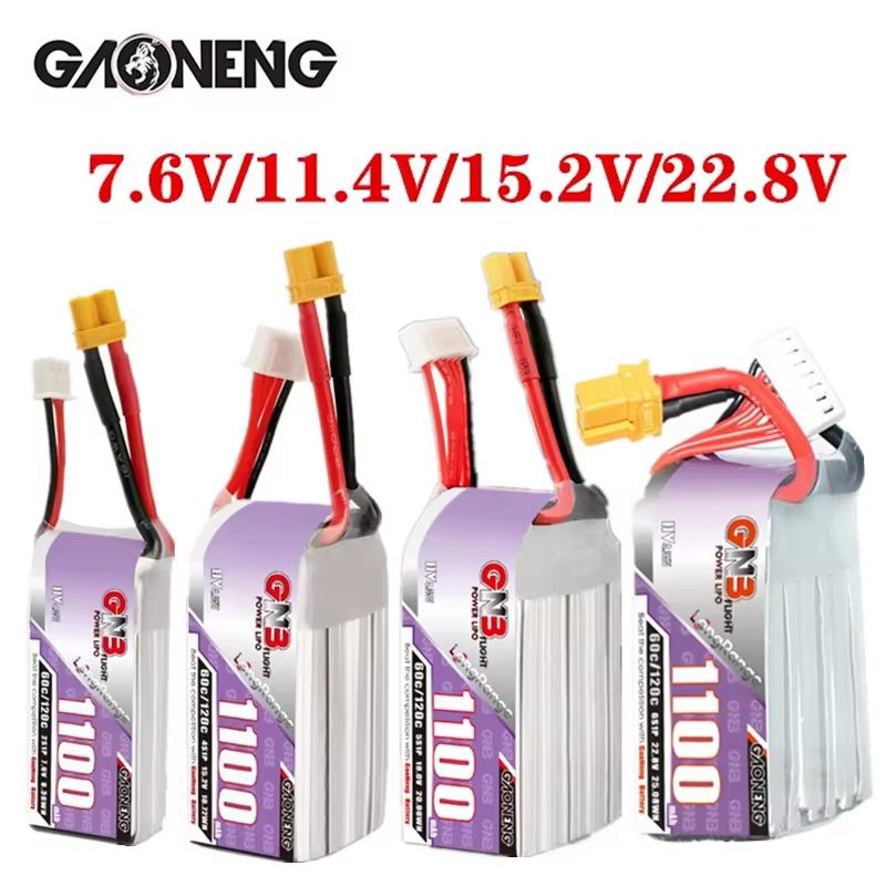 GNB 1100mAh 2S 3S 4S 6S 60C/12 - Drone Rc Race review and price