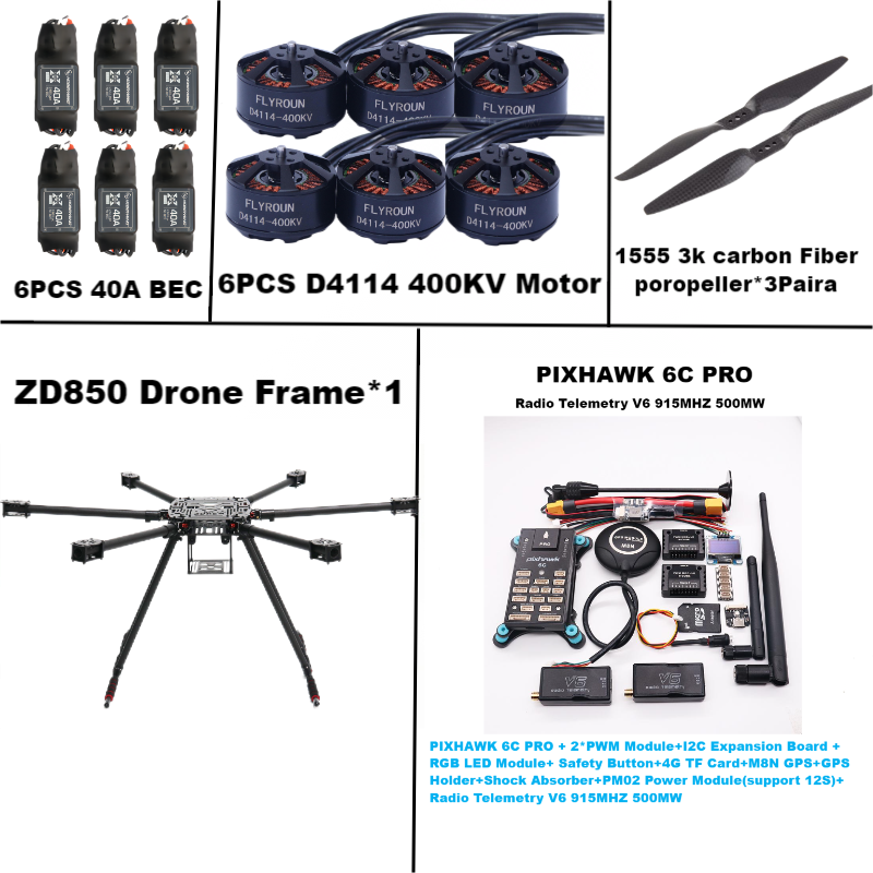 ZD850 6C PRO M8N M9N M10 Fligh - Heavy Lift Drone Frame review and price