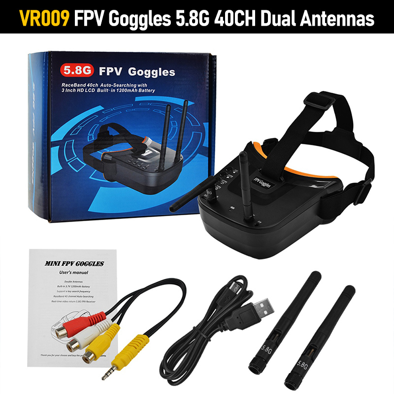 VR009 FPV Goggles 3.0 Inch 480 - Fpv Goggles Headset review and price
