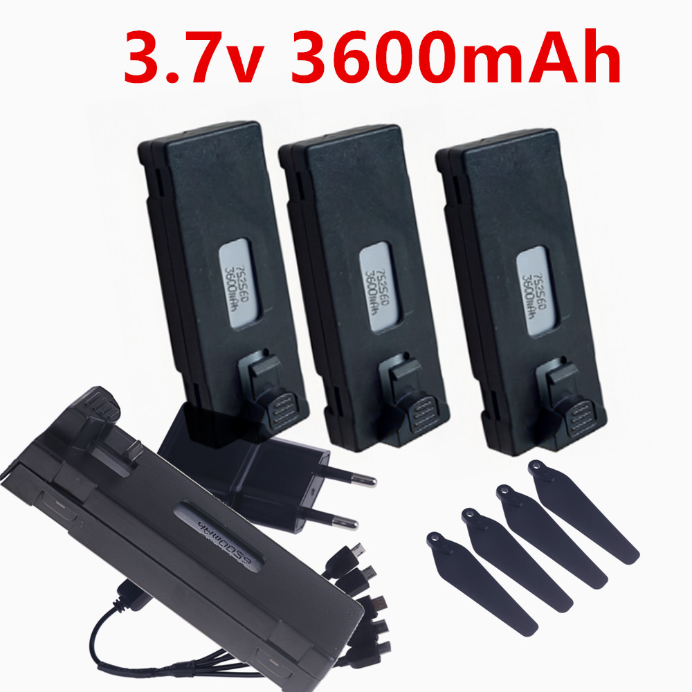 Upgrade 1800mah 3600mAh 3.7v D - Drone Rc S1S review and price