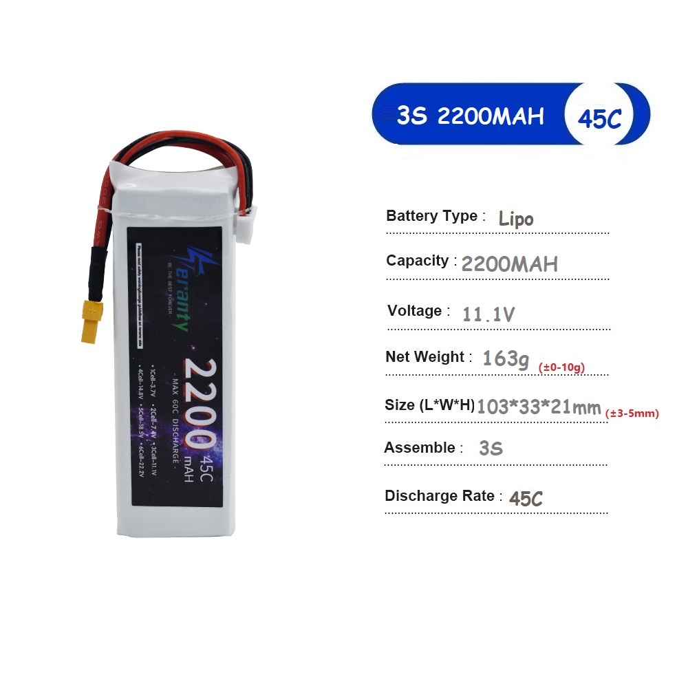 11.1V LiPo Battery 3S 1500mah  - Drone Rc Race review and price