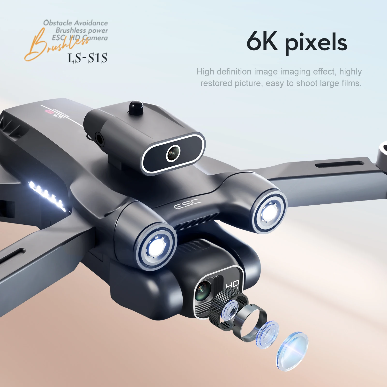 S1S Profesional Drone 4K HD Ca - Drone Rc S1S review and price