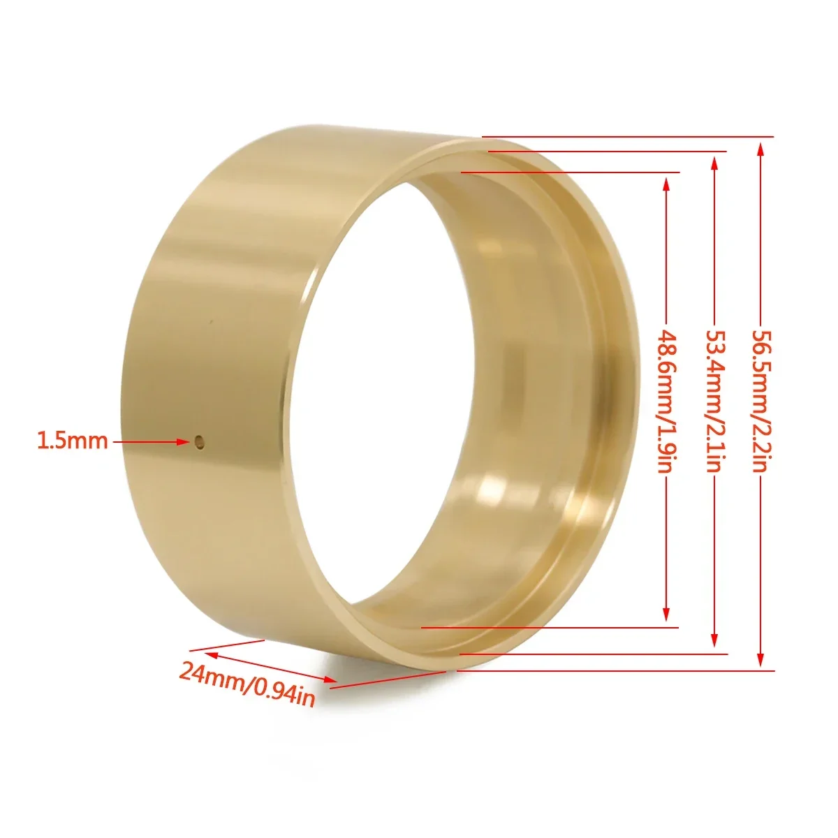 95g Brass 1.9 Inch Beadlock Wh - Rc Rock Crawler review and price